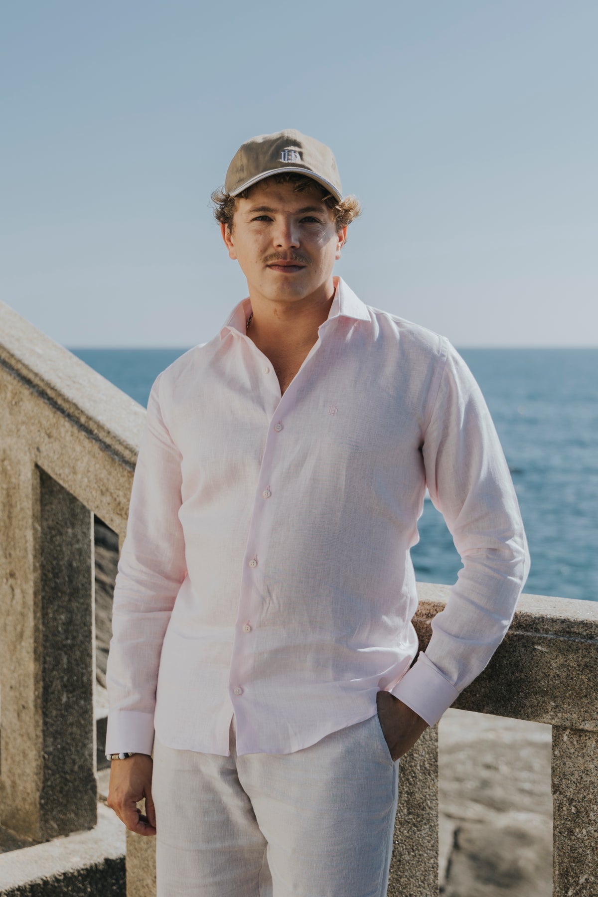 Men’s linen shirt in natural light, D’Heritage Summer 2026