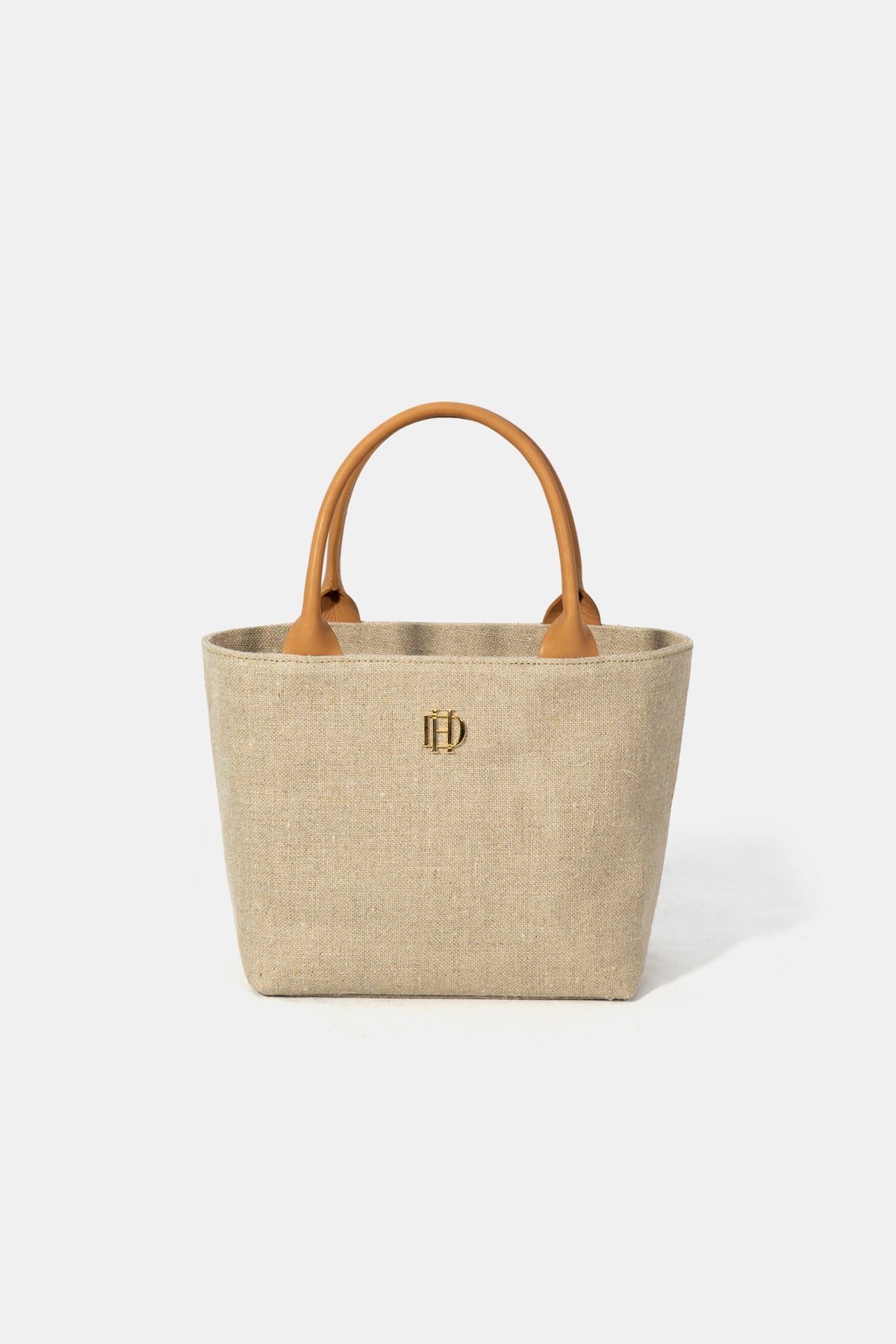 Linen bag by D'Heritage, front view