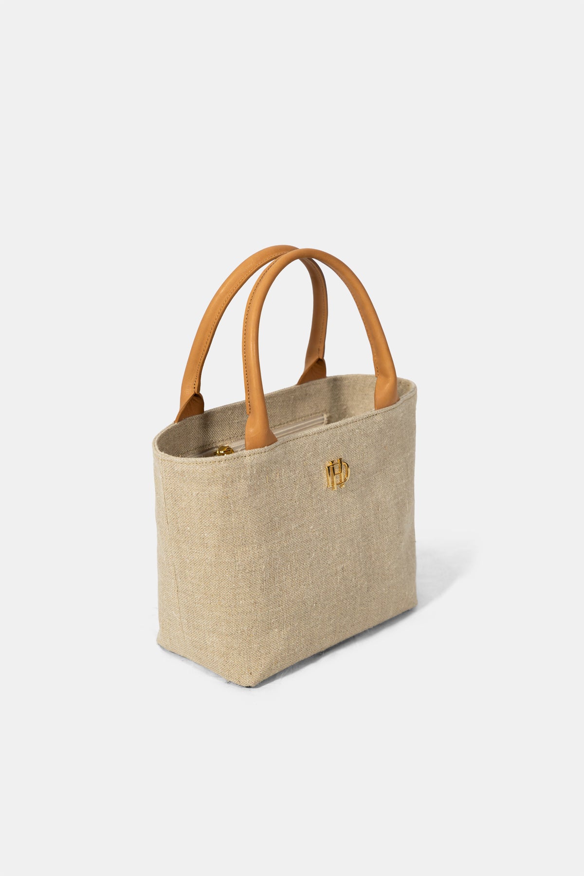 Linen bag by D'Heritage, side view