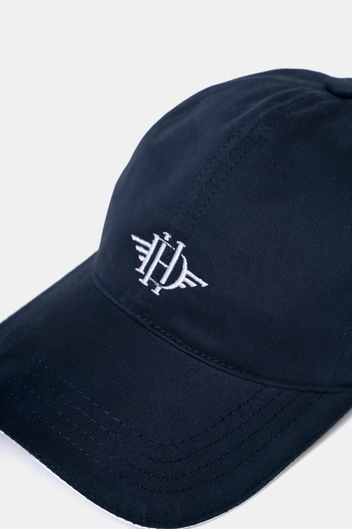 D'Heritage Aviation cotton cap in blue, front view