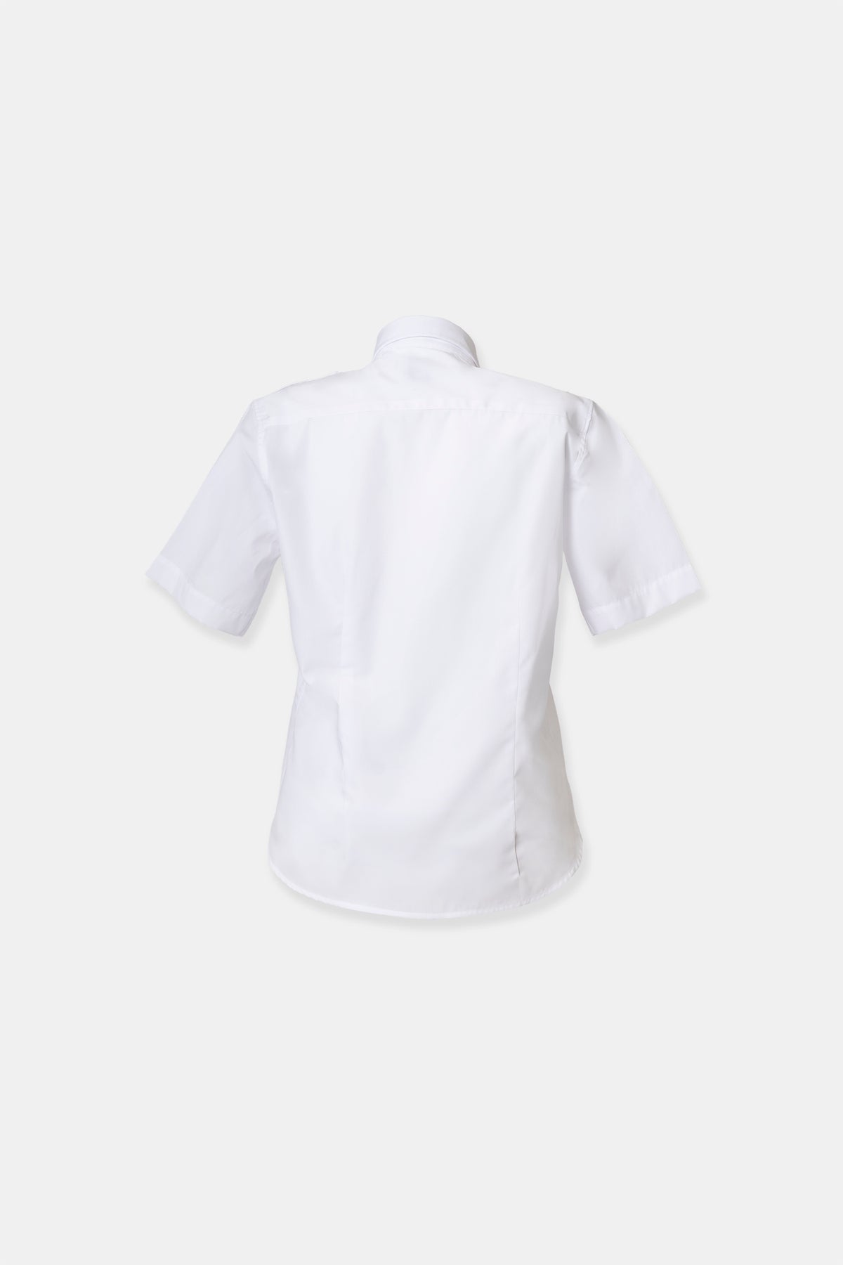 D'Heritage Aviation women's pilot uniform shirt, back view