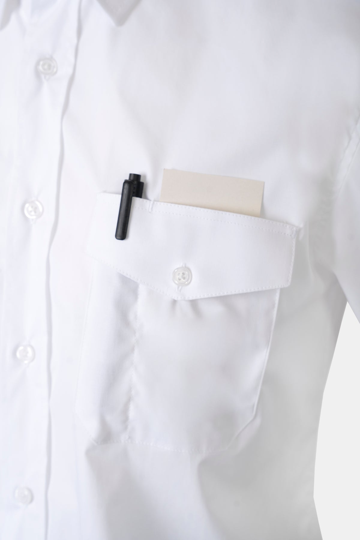 Detail of the epaulettes on a D'Heritage Aviation pilot shirt